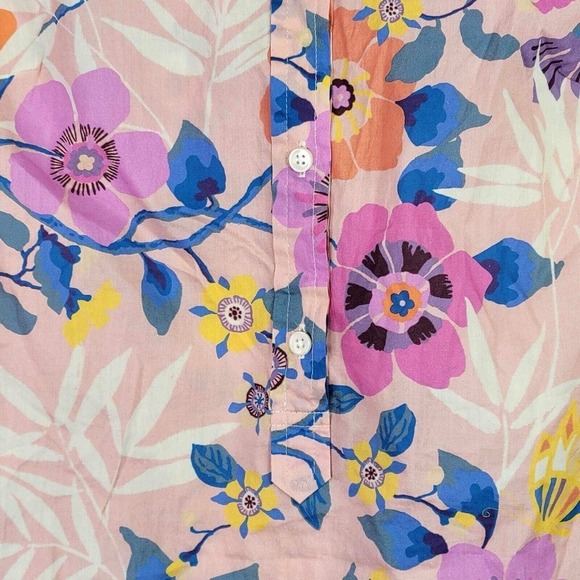 J. Crew x Liberty London Pavilion Print Floral Shirt - Size 2 - 100% Cotton - Picture 4 of 10